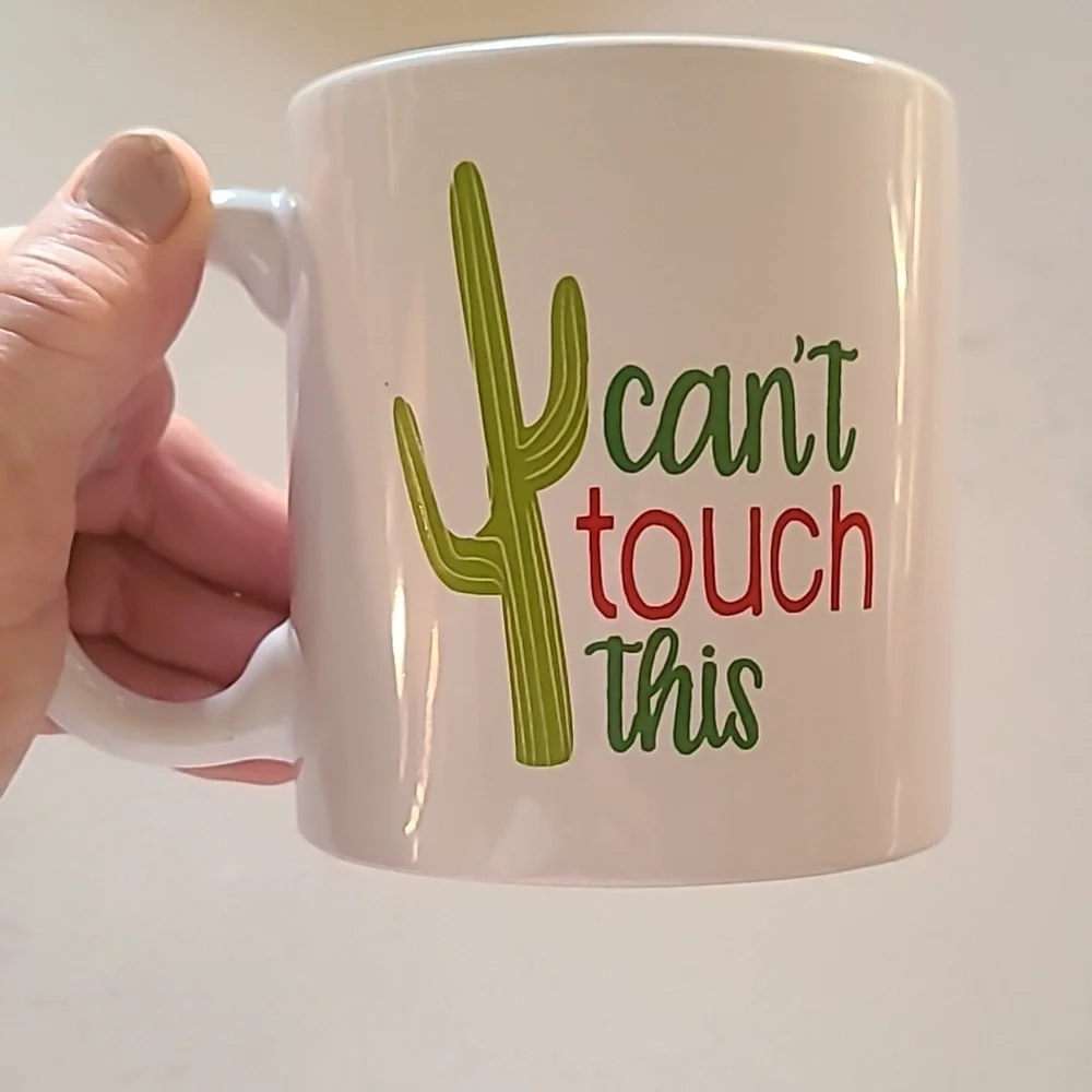 Free With Purchase New cactus mug. Never used